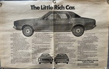 1970 Amc Hornet Sst Full 2 Pg Newspaper Ad - Little Rich Car 1970 Amc Hornet Sst Full 2 Pg Newspaper Ad - Little Rich Car