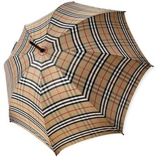 Vhtf Burberry Umbrella Nova Check Vintage Women Accessory Original Collection B