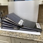 LOT OF 7 MBI 400 Pocket 3-Ring Library Collection Photo Albums Green & Navy New