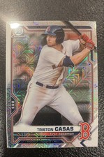 2021 Bowman Chrome - Prospects Triston Casas #BCP-168 Mojo Refractor (RC)