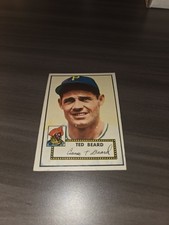 1952 Topps Ted Beard #150 Ex Baseball Set Break Free Combined S+H