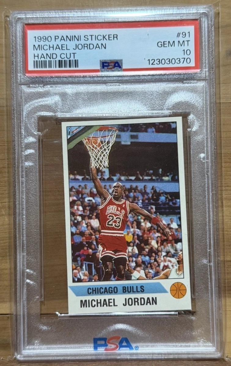 Panini Michael Jordan 10 Graded Basketball Sports Trading Cards