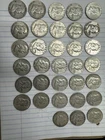 Silver Franklin Half Dollars 90% Silver Lot of 33 Coins No Reserve