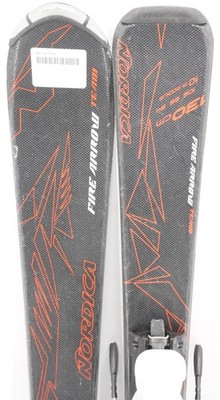 Nordica Team Fire Arrow Kids Skis with Bindings - 130 cm Used | eBay