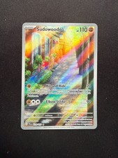 Sudowoodo 219/193 IR Paldea Evolved Pokemon Card Illustration Rare NM