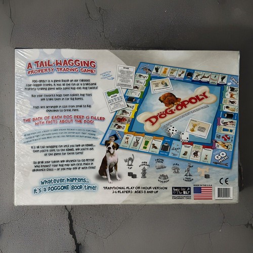 NEW SEALED Dog-Opoly by Late for the Sky Games Monopoly Style Game - Picture 2 of 4