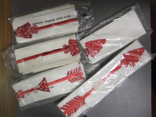 Boy Scout Lot Vintage Order of the Arrow Sashes 3573QQ