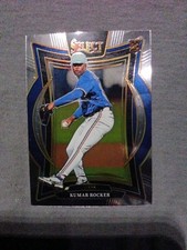 2025 Select CONCOURSE RC Card #61 Kumar Rocker Texas Rangers Rookie. rookie card picture