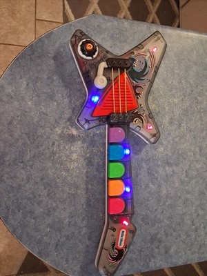 Little Tikes Light Up Musical Toy Guitar Kids Electric Sound Buttons Works 18''