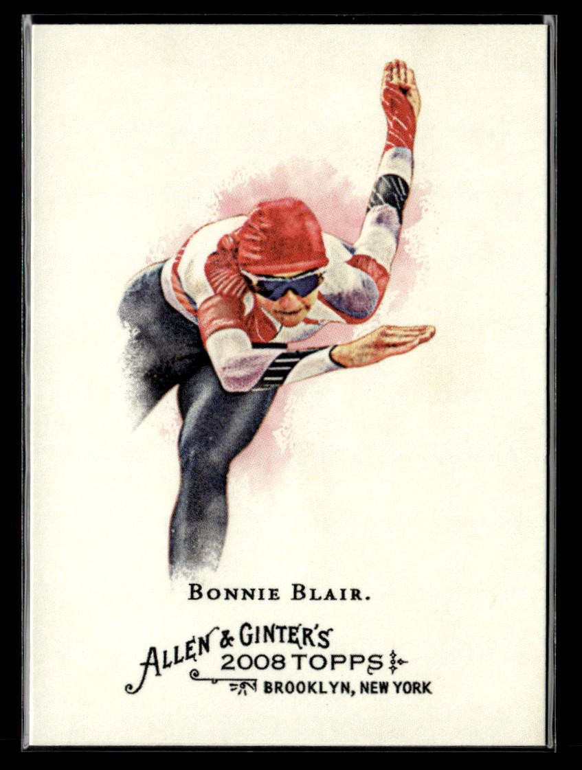 Bonnie Blair 2008 Topps Allen & Ginter #84 PLEASE READ