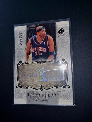2006-07 Upper Deck SP Signature Edition Vince Carter Autograph card (#SPS-VC)