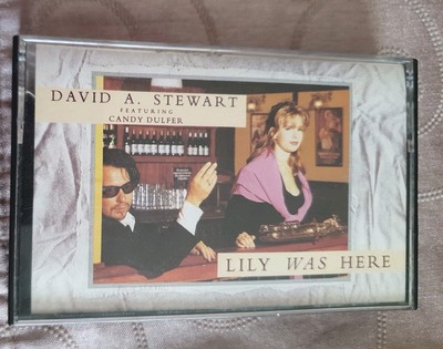 Casette David A Stewart Eurythmics Candy Dulfer  Lily Was Here 1989 Anxious Recs