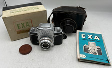 Exakta EXA Version 1 35mm Film SLR Camera Body w/ Westar 50mm F2.8 Original Box