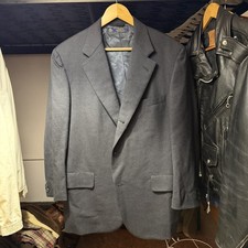 Brooks Brothers Brooksease Mens Charcoal Gray 2 Button Blazer Sport Coat USA