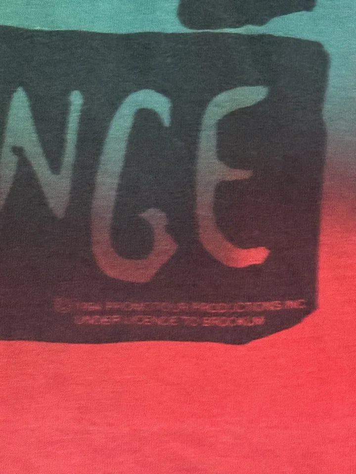 Camiseta Vintage 1994 Rolling Stones Voodoo Lounge AOP Talla XL Tie Dye Brockum Foto 2 de 4