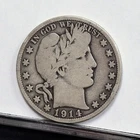 1914-S Barber Half Dollar - VG (#59191-L)