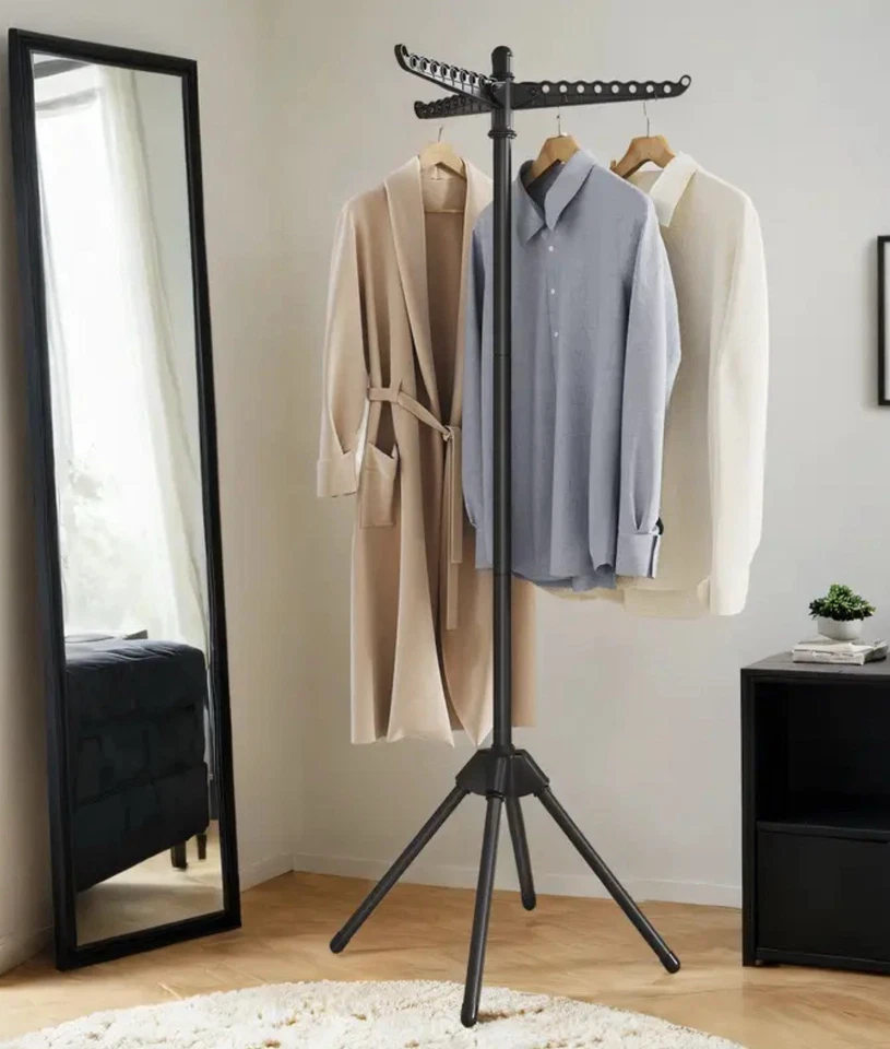 Stainless Steel Clothing STAND, Stand DRYER , Rotating Arms For Clothes Hanger’s