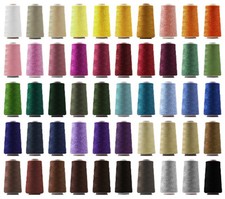 60 Konen Overlockgarn Stärke 100 (0,04€/100m) 2743m 3000Y 40/2 Overlock Nähgarn