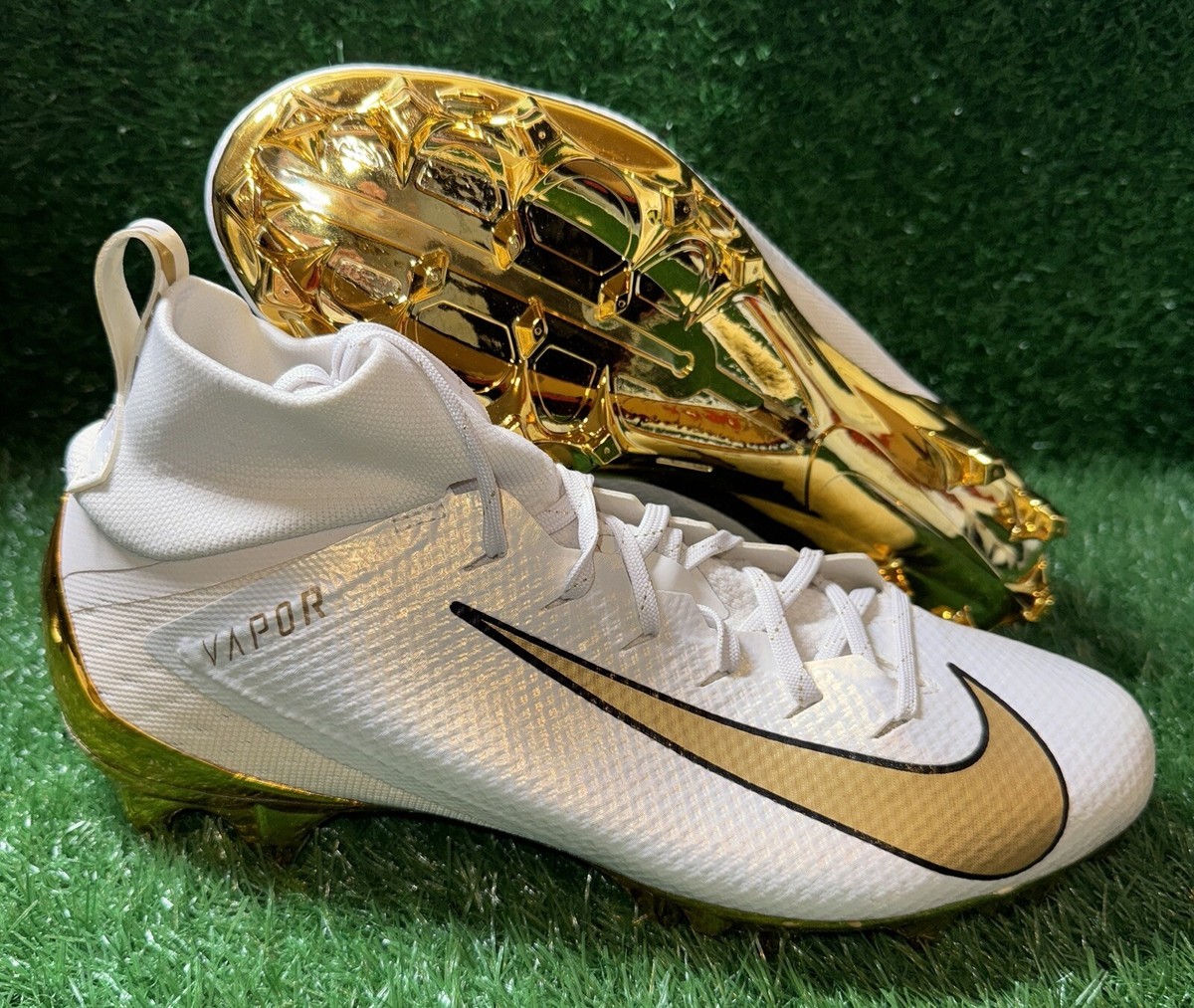 men's vapor untouchable 3 pro football cleats gold