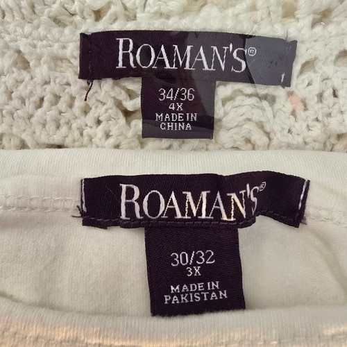 Roamans Y2K All Over Uncinetto Donna Taglie Forti 3x-4x Maglione Set Boho Beach Artsy - Foto 3 di 24