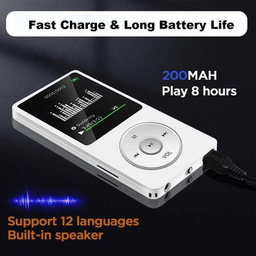 MP4/MP3 Player Support 128GB Bluetooth Lossless Music FM Radio Recorder Sport US - Picture 19 of 24