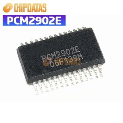 2PCS New PCM2902E IC Stereo Audio CODEC With USB