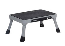  Folding Lightweight One Step Ladder  Step Stool with Anti-Slip Platform