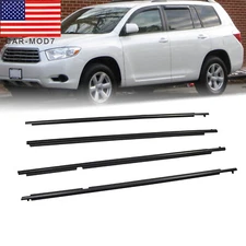 Weatherstrip Window Seal Car Window Moulding Trim For Toyota Highlander 2008-10