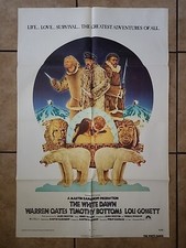 The White Dawn 41x27 One Sheet Original Movie Poster Warren Oates Lou Gassett