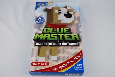NEW Clue Master ~ Logical Deduction Game By Think Fun ~ Single Player Ages 8+ 