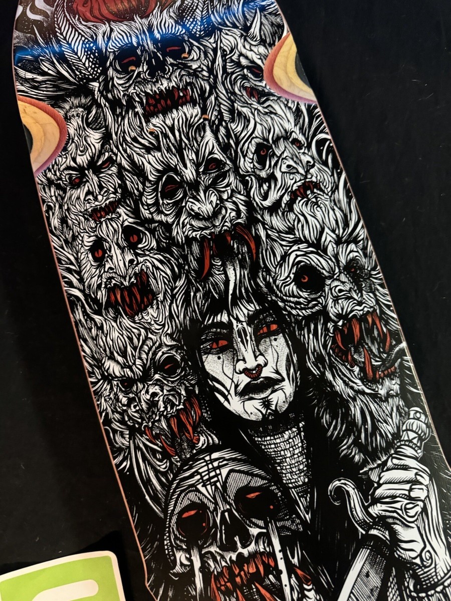 RARE Sam Hitz Pro Model Jiniri Creature Skateboard Deck 9 RARE Sam Hitz Pro Model Jiniri Creature Skateboard Deck 9