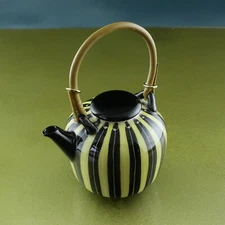 tiny HEDWIG BOLLHAGEN TEAPOT Deco Mid Century HB ArtPottery CERAMIC ☆☆☆☆