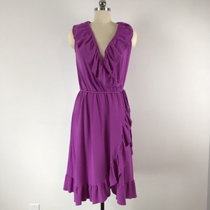 fuschia purple dress