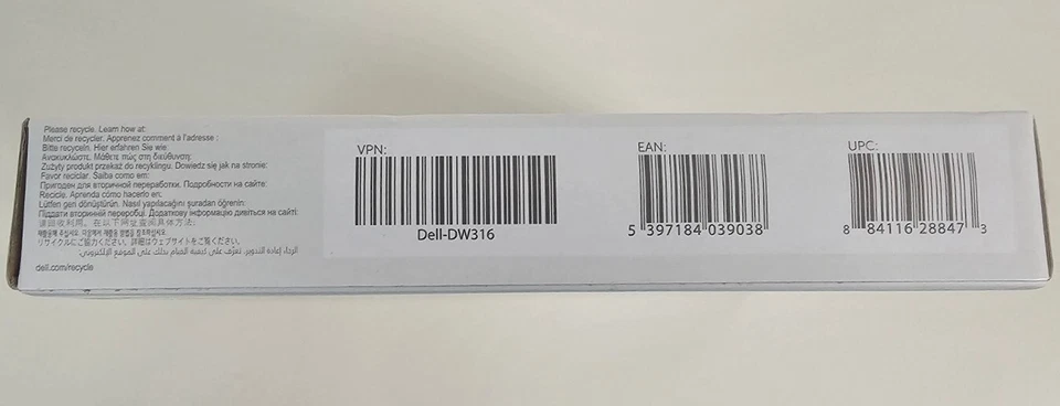 **NEW SEALED** Dell DW316 External USB Slim DVD Drive - Image 3 of 4