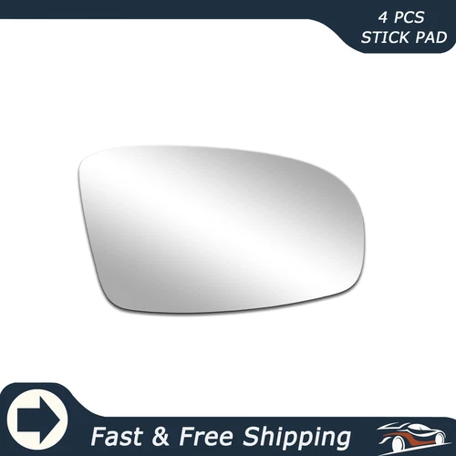 Mirror Glass For 2011 2012 Toyota Avalon Passenger Side RH Convex W/Adhesive