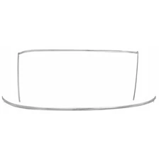 1967 1968 1969 Camaro Firebird Windshield Molding Coupe 5 PCS Stainless Steel