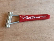 Speede Jumbo Charm-Knife Scraper 4" Blade Chambers System Chicago USA Vintage