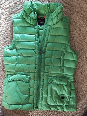 Comma Leichte Steppweste ideal für den Übergang Grün 34