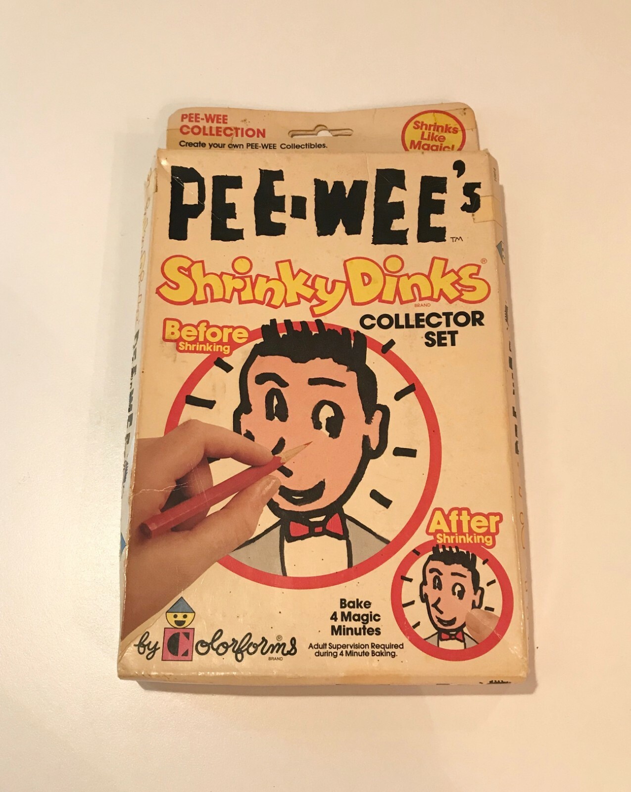 pee wee's colorforms play set