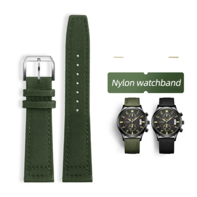 Nylon Uhrenarmband passend für IWC Le Petit Prince Big Pilot Top Gun IW3777 S...