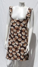 Hand Made Reversible Cotton Apron Coffee Barista Lover Print No Fastening Unisex