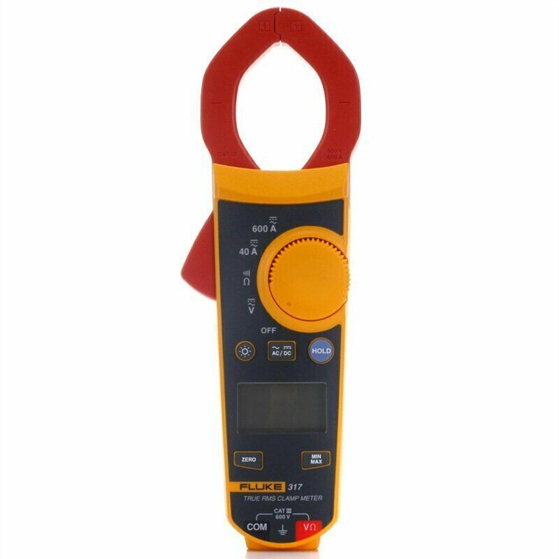 NEW 317 Auto Range Digital Clamp Meter AC/DC Voltage Resistance Tester #F22