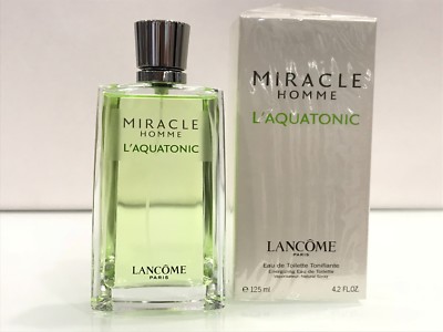 LANCOME PARFUM ''MIRACLE HOMME L'AQUATONIC'' edt 125ml Vape NEU (rarO)