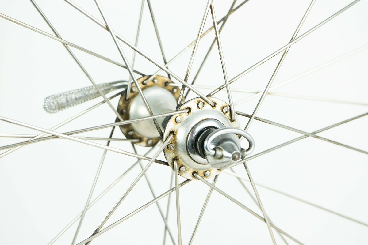 CAMPAGNOLO SUPER RECORD NISI CORSA 32h FRONT WHEEL TUBOLAR VINTAGE