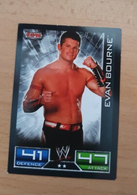WWE 2008 Topps Card Slam Attax EVAN BOURNE Wrestling Karte 123 AEW Matt Sydal