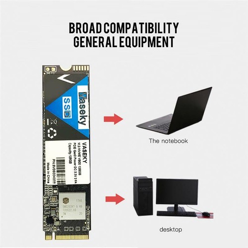 M.2 NVME PCIE SSD Hard Drive Disk 128GB 256GB 512GB 1TB Solid State Drive - Picture 8 of 11