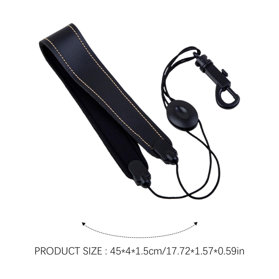 Leather Saxophone Neck Strap For Soprano Tenor Alto Baritone Sax