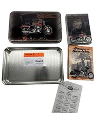 Harley Davidson Dyno Super Glide Tin 2 Playing Card Decks Limited Edition 2000