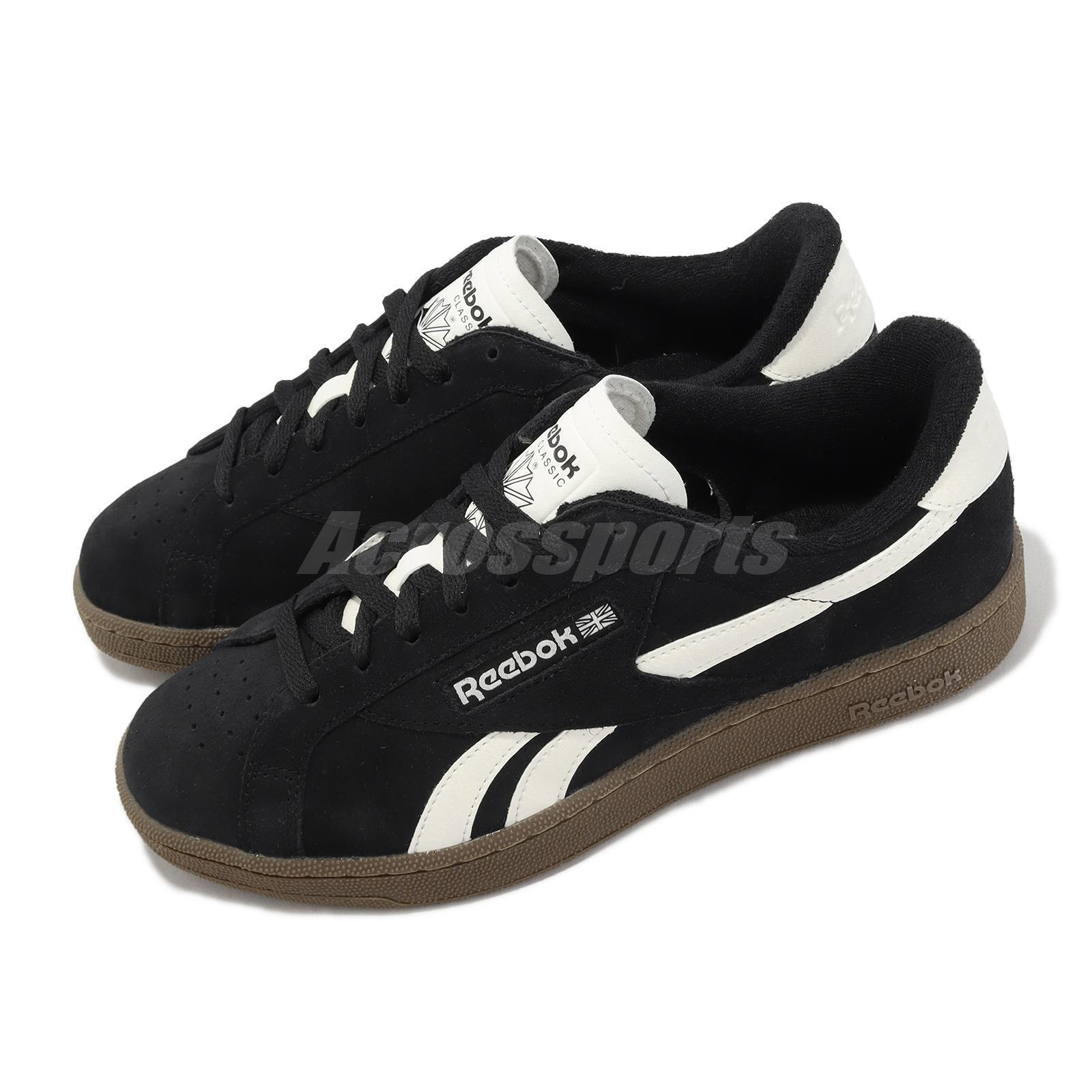 Reebok Club C Grounds UK Core Black Chalk Gum Men Unisex Casual Shoes  100033053