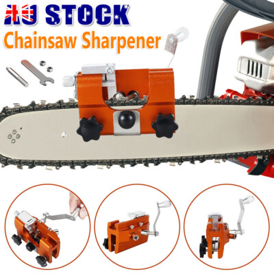 Easy & Portable Chainsaw Sharpener Jigs Sharpening Tool Chain Saws ...